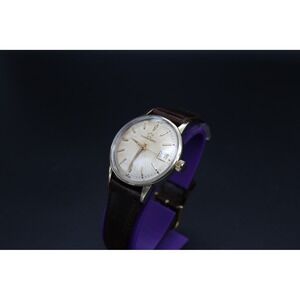 Vintage Eterna-Matic Automatic Swiss Watch Stainless Steel Date c.1960s
